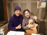 １月２０日、鈴木康博さんと。収録後の１枚。