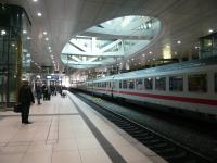 Frankfurt station.