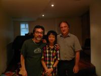 Me, Sungha Jung and Peter Finger